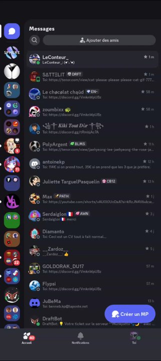 J'ai créé un serveur discord pour Fontenay-sous-bois. Liker pour la partie 2