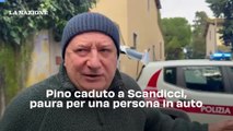 Pino caduto a Scandicci, paura per una persona in auto