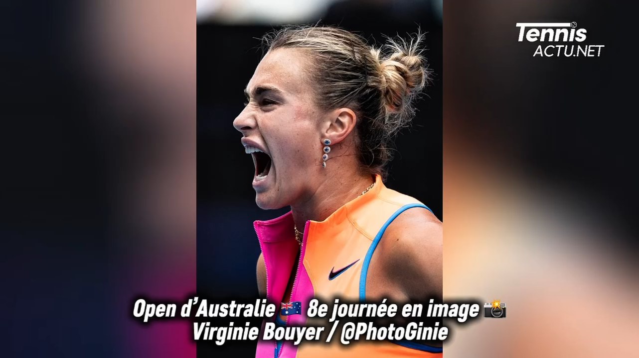 Tennis - Open d'Australie 2026 - Les plus belles photos de la 8e journée à Melbourne !