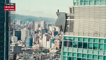 La escalada de Alex Honnold en el Taipei 101