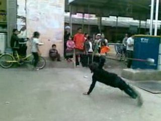 circus on the street in china........2008