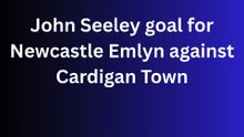 Gallery: John Seeley goal for Newcastle Emlyn against Cardigan Town