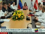 Presidenta (E) Rodríguez sostiene reunión de trabajo con los viceministros del sector hidrocarburos