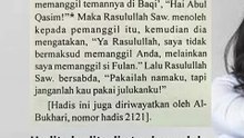 hadits Nabi Muhammad SAW tentang adab #dosa