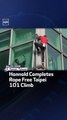 Honnold Completes Rope Free Taipei 101 Climb