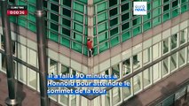 Un grimpeur américain escalade le gratte-ciel Taipei 101 (508 mètres) sans corde de sécurité