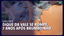 Reservatório da Vale transborda sete anos após tragédia de Brumadinho