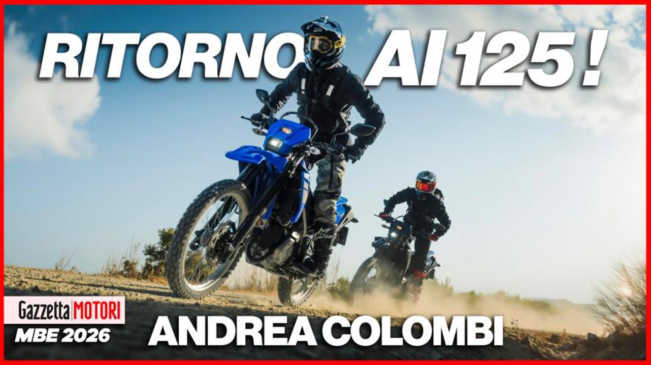 Andrea Colombi e la gamma Yamaha 125: "I giovani tornano in moto"