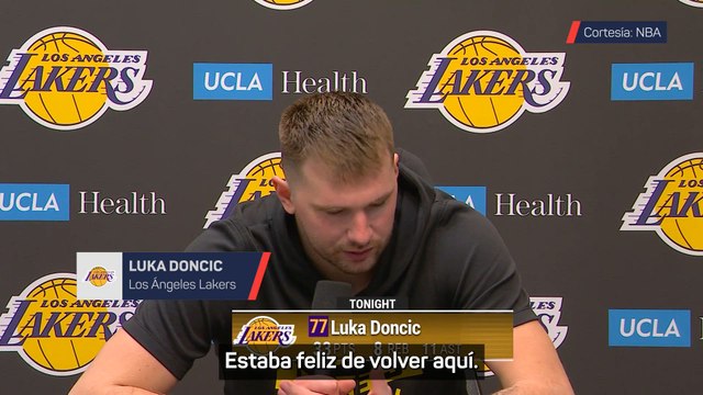 Doncic se sigue acordando de los Mavericks: cariño a su ex equipo tras vencerles