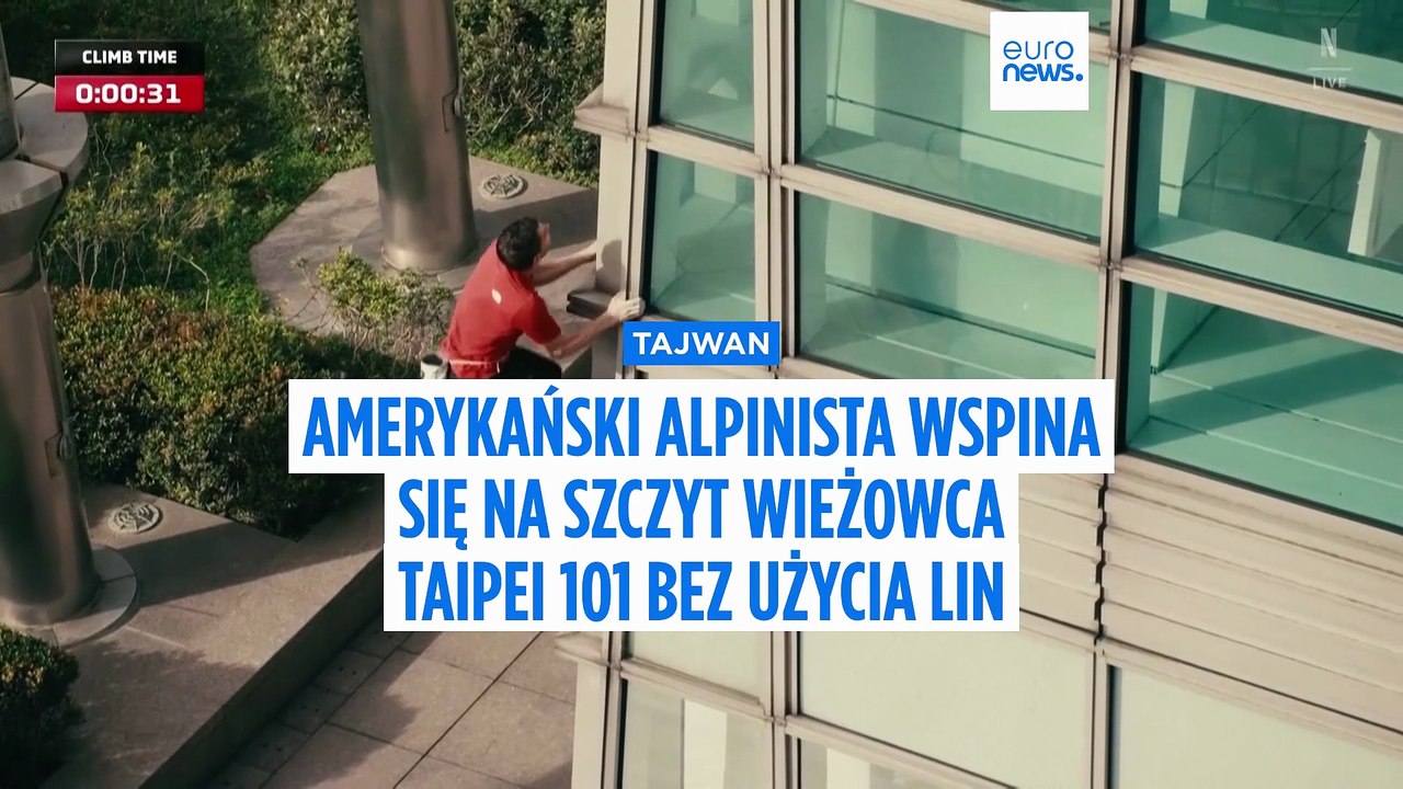 Wspiął się na 508-metrowy wieżowiec bez liny zabezpieczającej. „Strach zawsze się wspina ze mną”