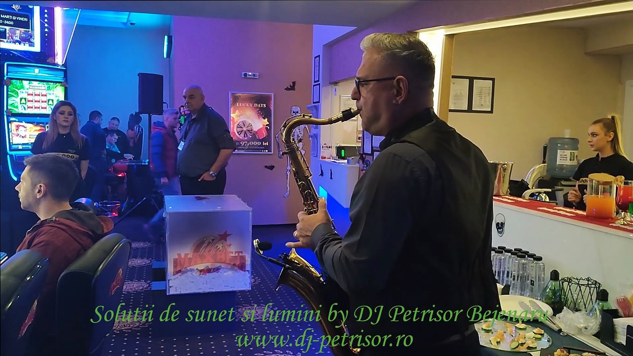 Nicu Luceanu(Focus Show) si DJ Petrisor Bejenaru la Maxbet IASI