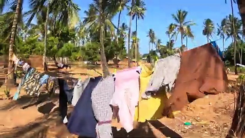 Traditional African Village Cooking | Giant Octopus Stew🐙Hand-Ground Maize Ugali & Fresh Okra Soup