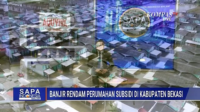 Pantauan Udara Kondisi Banjir Rendam Perumahan Subsidi di Kabupaten Bekasi, Air Capai Satu Meter