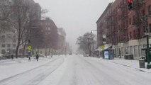 Washington and New York covered in snow after Fern Storm