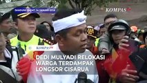 Dedi Mulyadi Relokasi Warga Terdampak Longsor Cisarua Bandung Barat