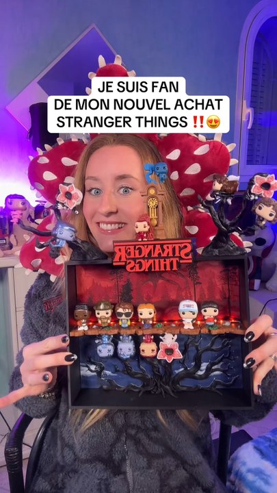 Mon nouveau présentoir pour mes Funko Pop Kinder Joy Stranger Things ⁉️😍