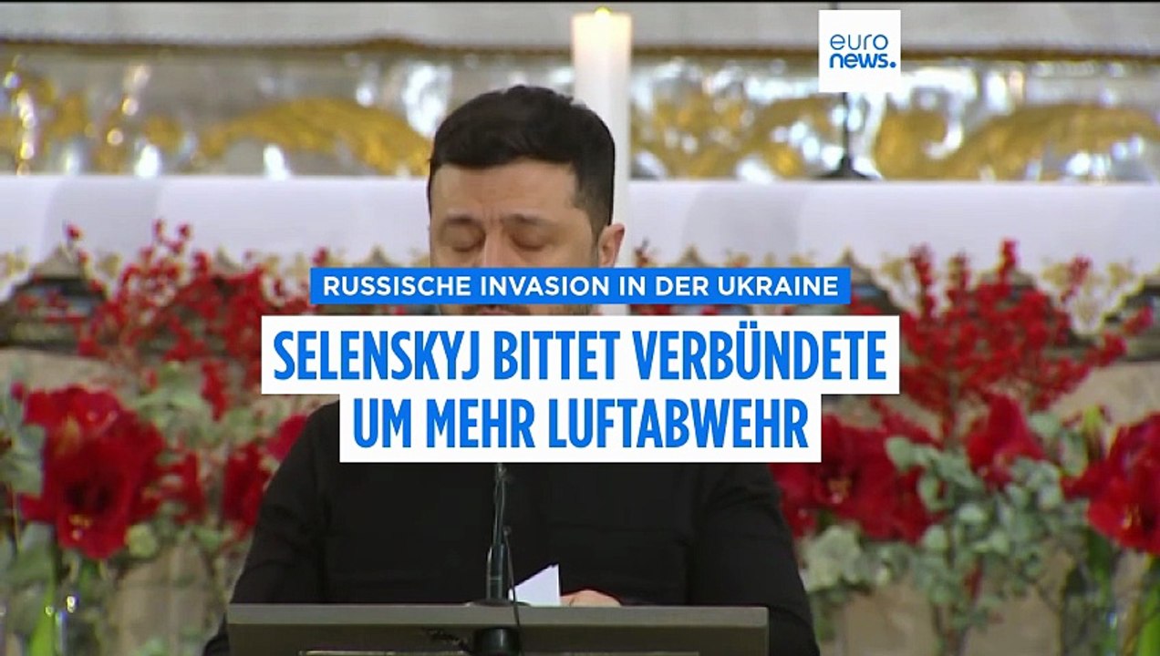 Kyjiw friert - Selenskyj bittet Verbündete um mehr Luftabwehr