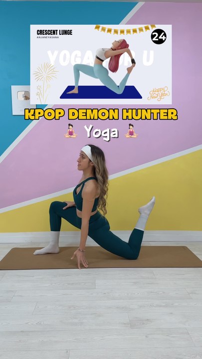 Séance de Yoga avec Kpop Demon Hunter ! 🧘🏼‍♀️
