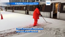 USA: A hatalmas vihar még a déli államokra is hótakarót terít - sok százezren maradtak áram nélkül