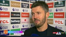 Micheal Carrick reaction after beating Arsenal 2 - manchester united