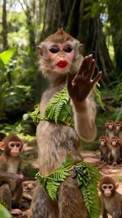 Funny dance or Monkey