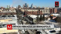 Protestas en Minneapolis contra operativos de ICE y muerte de Alex Pretti