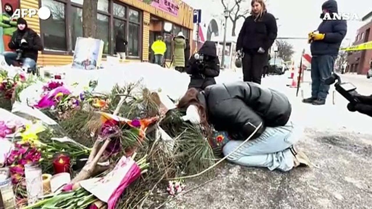 Minneapolis, veglia dopo la morte di Alex Pretti per mano dell'Ice