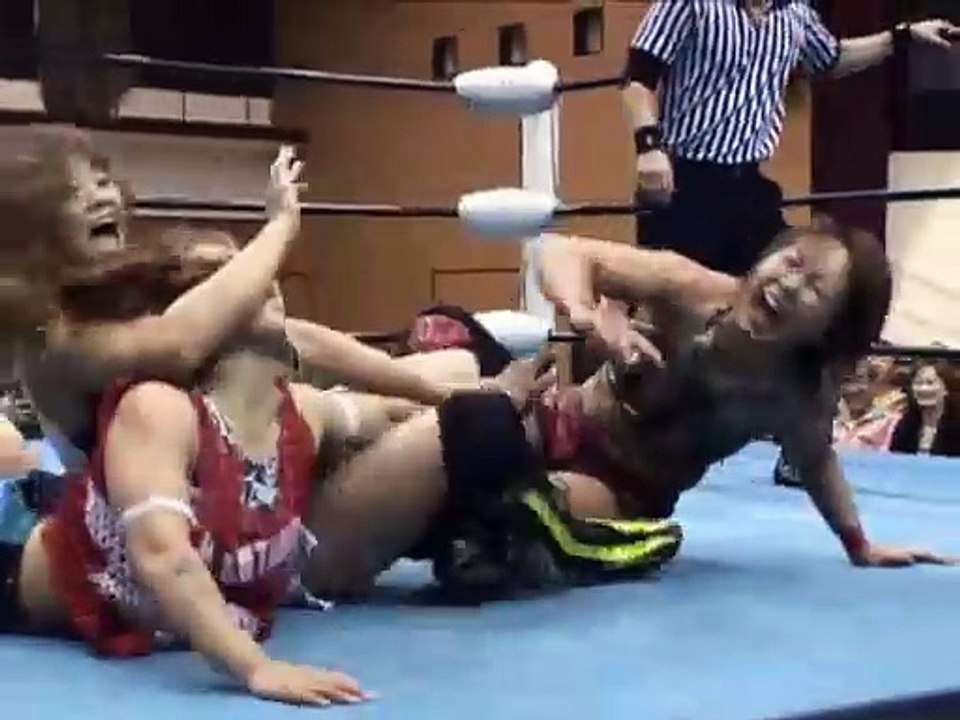 2011.09.20 Wonderful Stars 05 Io Shirai & Nanae Takahashi vs. Natsuki Taiyo & Yuu Yamagata