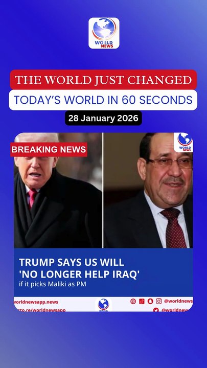 Trump says US will 'no longer help Iraq' if it picks Maliki as PM