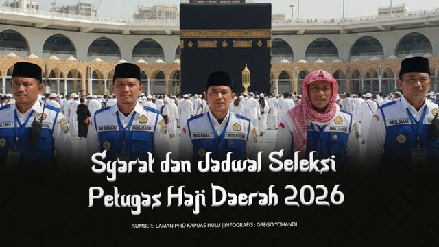Syarat dan Jadwal Seleksi Petugas Haji Daerah 2026