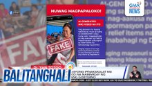 DWSD - Mali ang impormasyong ipinakakalat ng isang A.I.  generated video na namimigay ng bulok na relief goods ang gobyerno | Balitanghali
