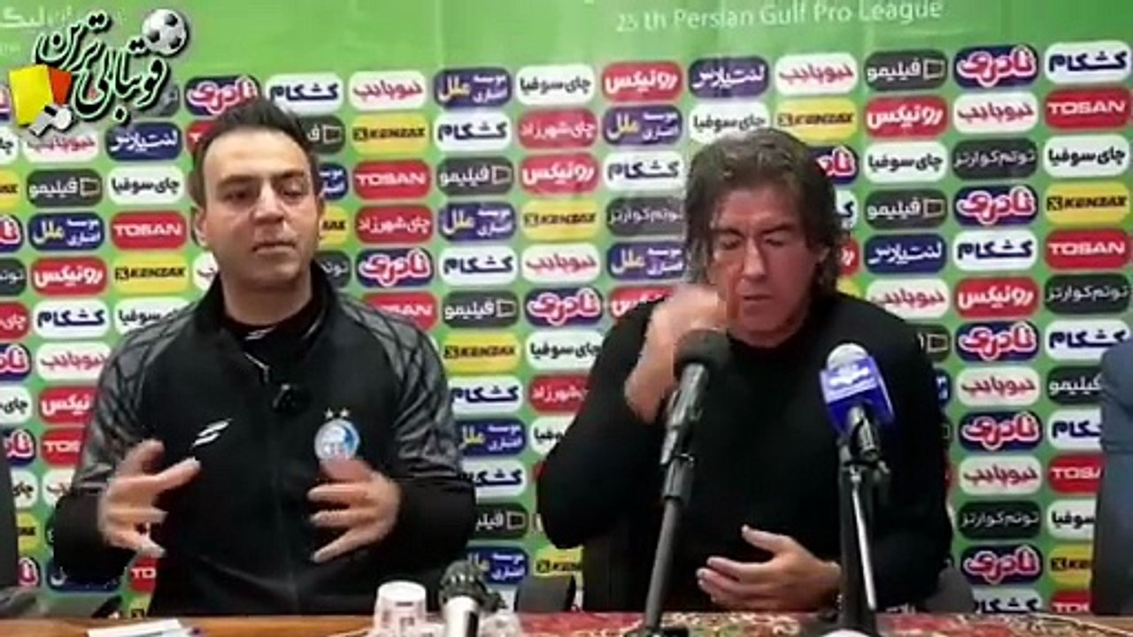 صحبت‌های ساپینتو بعد از بازی استقلال و استقلال خوزستان