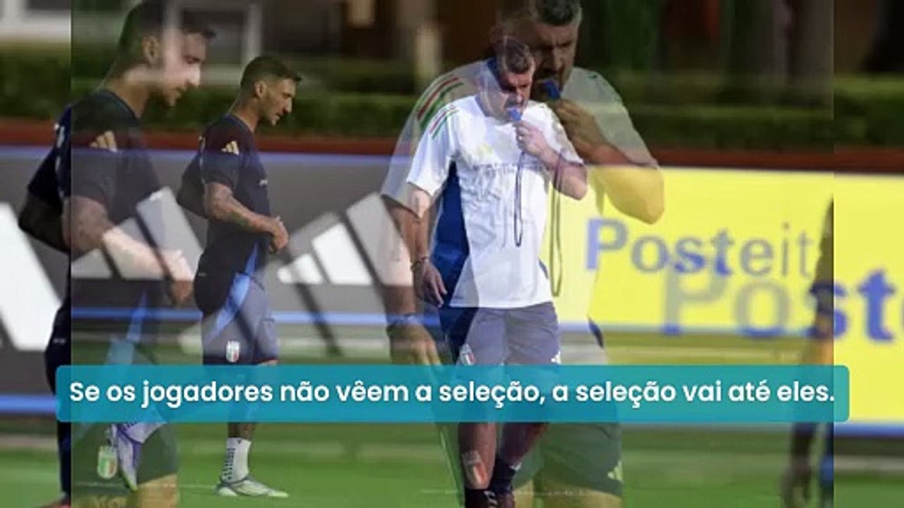 A Reorganização Estratégica da Squadra Azzurra sob o Comando de Gattuso