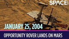 OTD In Space - January 25: Opportunity Rover Lands on Mars