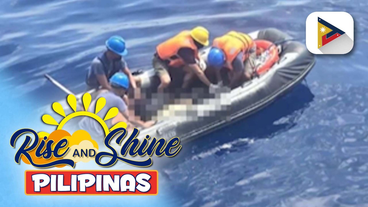 Limang labi na narekober mula sa lumubog na motorbanca sa Davao Gulf, nadala na sa isang punenarya; PCG, nakikipag-ugnayan sa Indonesia Coast Guard para tumulong sa paghahanap | ulat ni Jayco Cruz