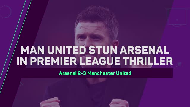 Manchester United stun Arsenal in Premier League thriller