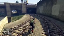 #GTAV #bike VS #train