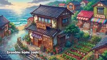 A Rainy Day at Grandma’s Little Shokudo | Cozy Cooking Memories | Ghibli Style Relaxing Video
