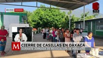 Revocación de mandato en Oaxaca: ¿Se queda o se va el gobernador Salomón Jara?
