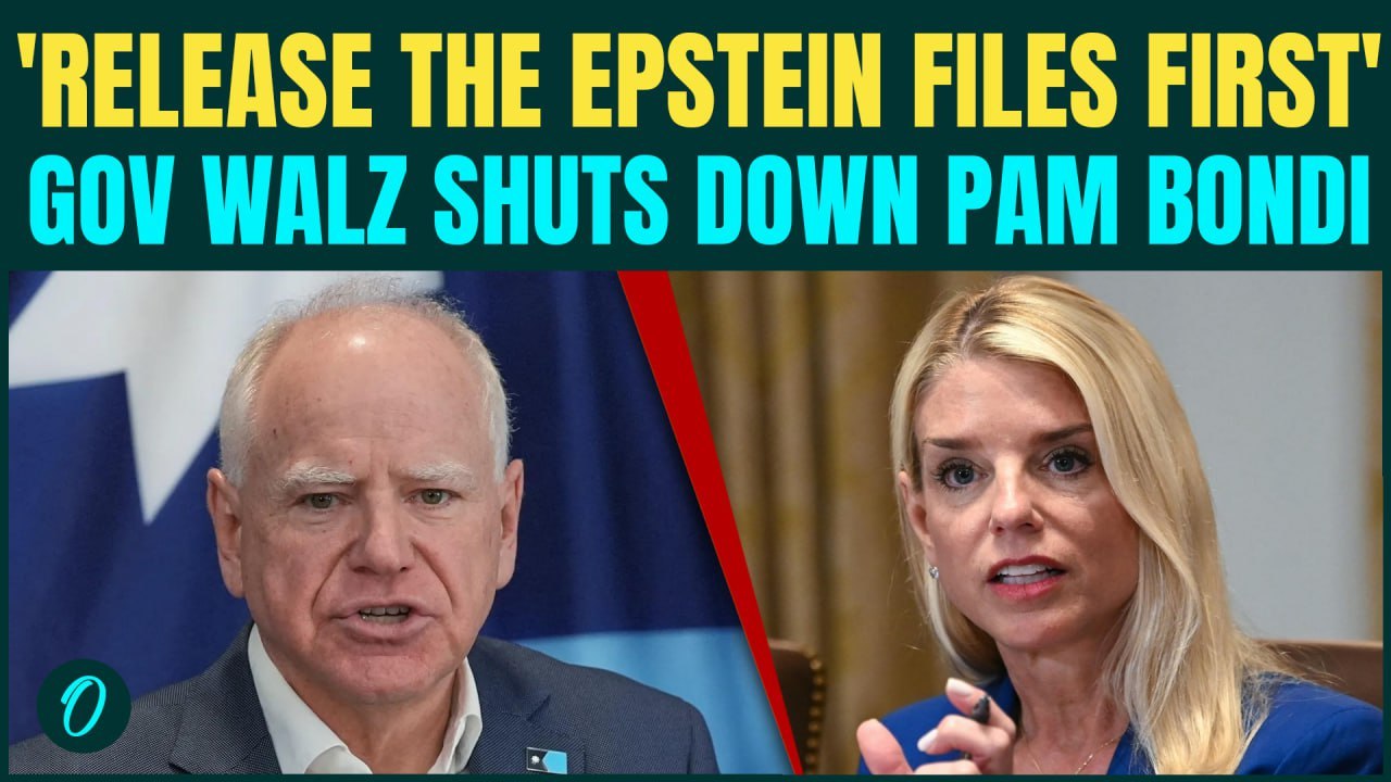 Gov. Walz SLAMS Pam Bondi With Brutal ‘Epstein’ Jab After Heated Clash Over Minnesota ICE Shooting