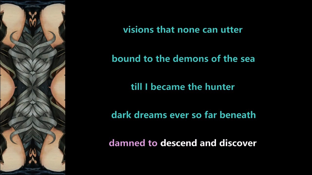 DELAIN - BENEATH (LYRIC VIDEO PERFORMED BY JEFF LUPUS)