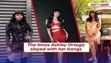 On the Spot: The times Ashley Ortega slayed with her bangs