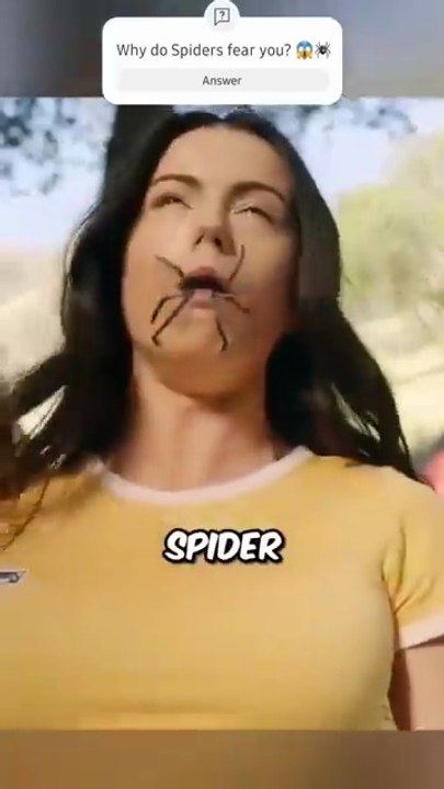 Never Touch the Spiders 😨😱 [Movie Recap] #shorts #viral #movies