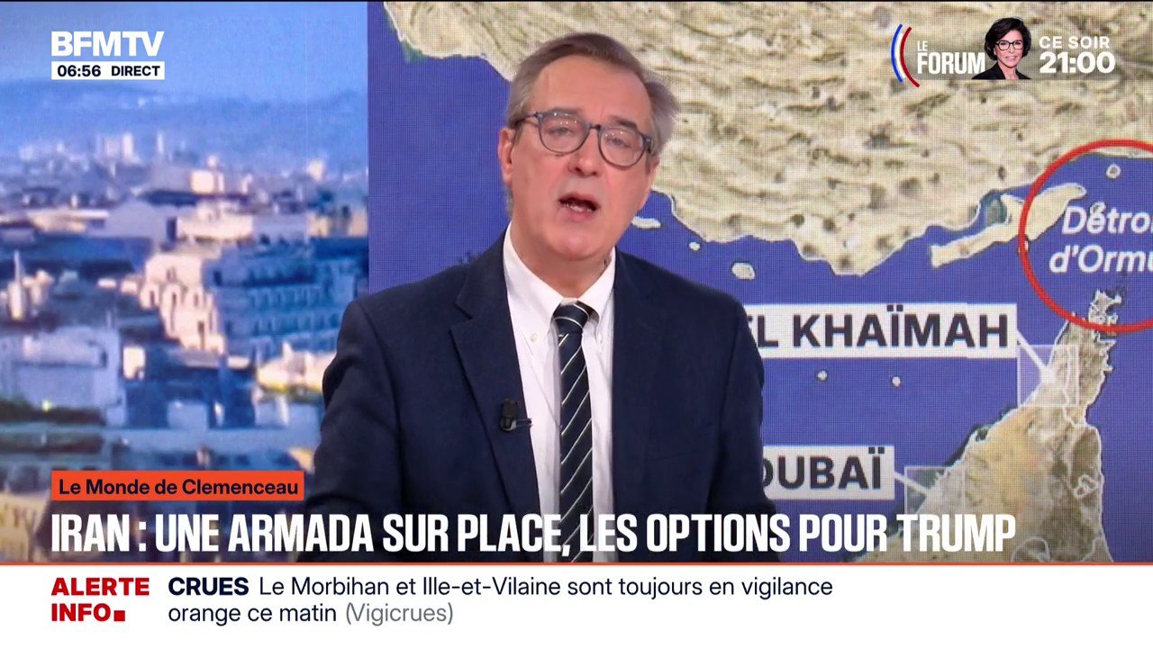 LE MONDE DE CLEMENCEAU: Donald Trump annonce que plusieurs navires militaires américains se dirigent  vers l'Iran