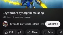 Old May 2024 Beywarriors Cyborg Opening Theme #videogames#beywarriors:cyborg