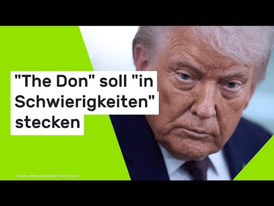 Donald Trump: Reisepläne plötzlich geändert - 'The Don' soll 'in Schwierigkeiten' stecken