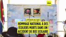 Afrique du Sud : hommage aux écoliers victimes d’un accident de bus scolaire