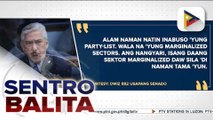 Senado, balik-sesyon na ngayong araw; usapin sa party-list system at anti-political dynasty bill, kabilang sa mga prayoridad na matalakay | ulat ni  Louisa Erispe