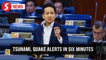 Govt aims to cut tsunami, quake warning time to six minutes under MetMalaysia upgrades