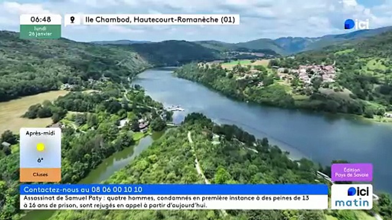 26/01/2026 - ici matin par ici Pays de Savoie en vidéo